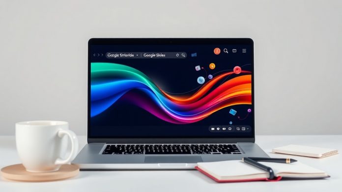 How to add animations in Google Slides - tutorial showing animated slide transitions